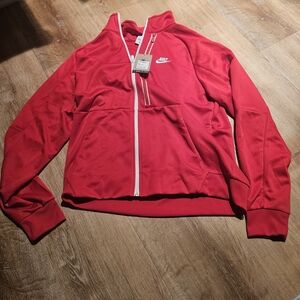 Nike Women's Red Bomber Jacket